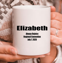 Load image into Gallery viewer, 2021 Year Text JW | JW Mugs | JW Pioneer Gift | Baptism Gift | JW Ministry
